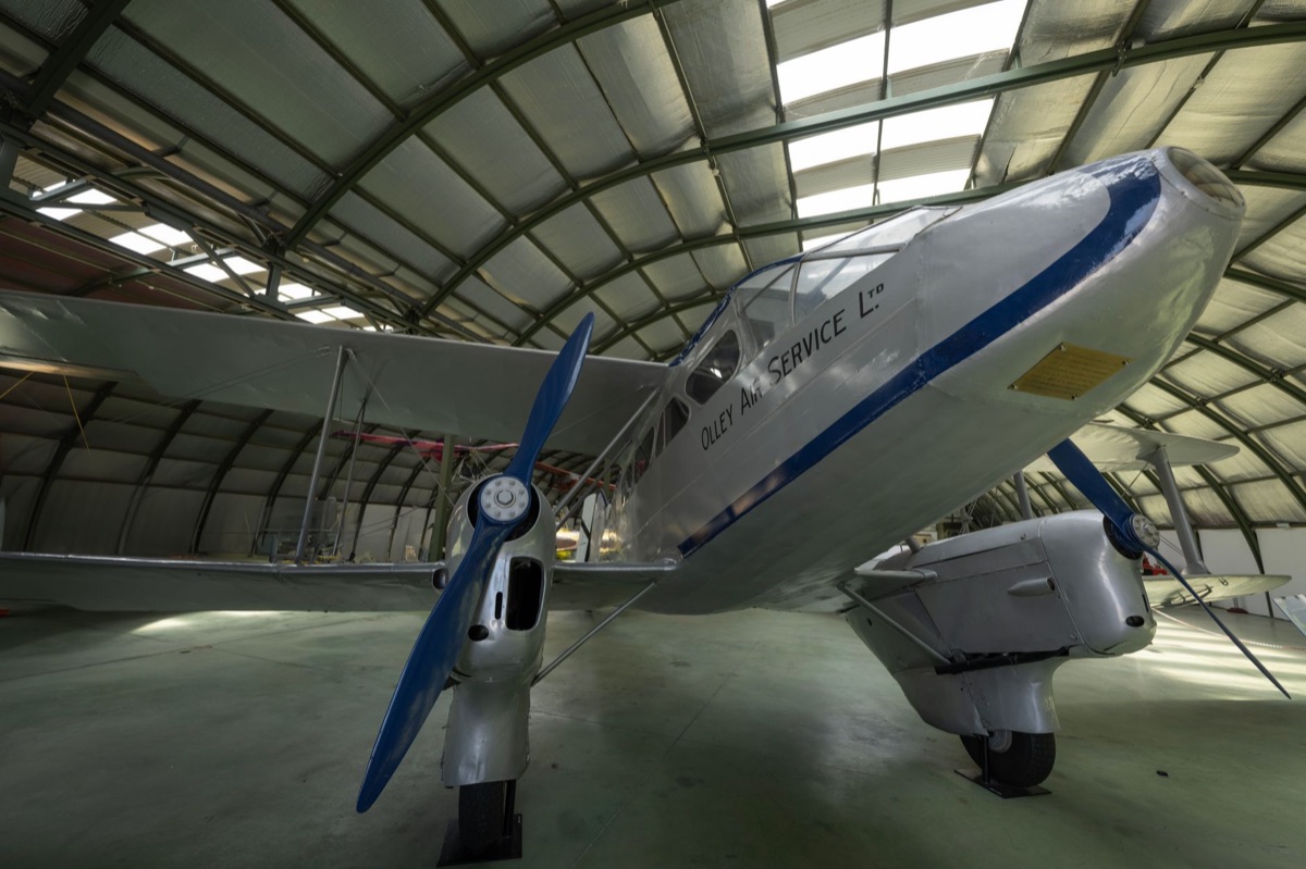 Historischer Flug-Mysterie-Dokument