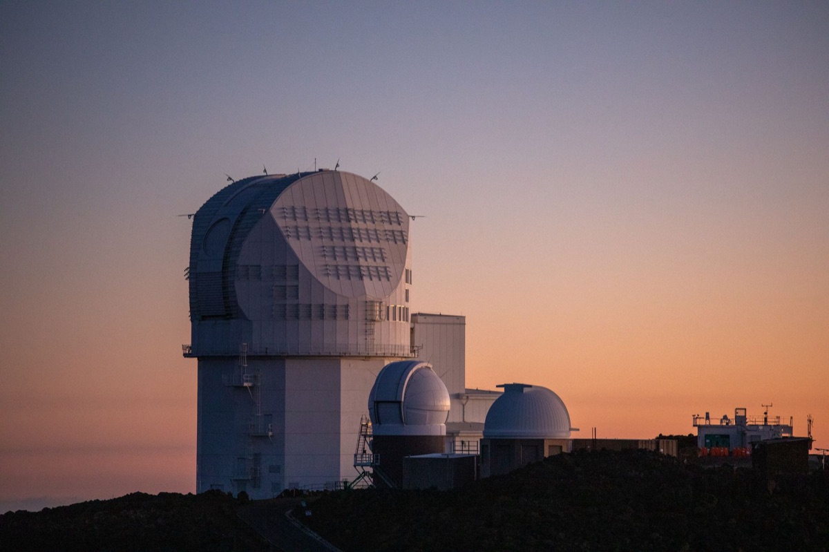 NASA telescope in observatory
