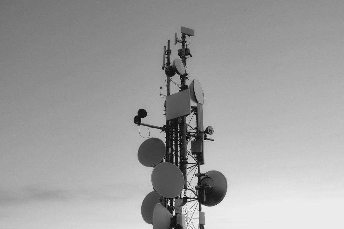 Une détection de signal radio