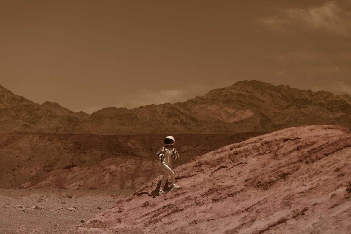 NASA 로버 사막에서 작동